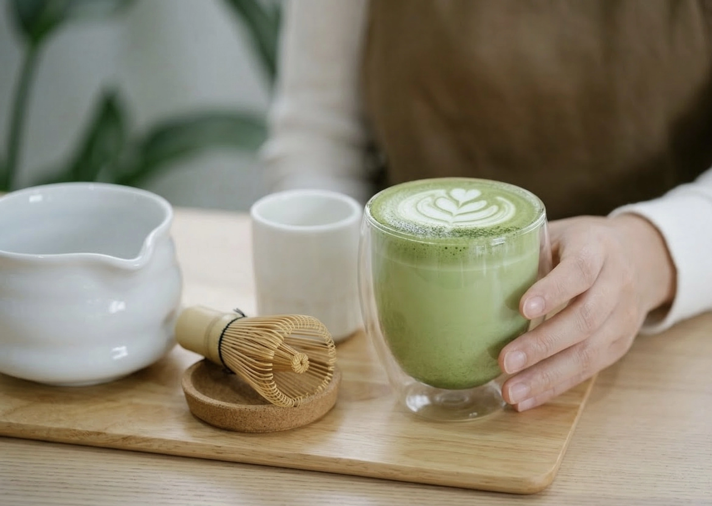 matcha latte recette facile