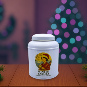 Boîte Ronde Blanche Métalique 50g