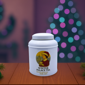 Boîte Ronde Blanche Métalique 50g